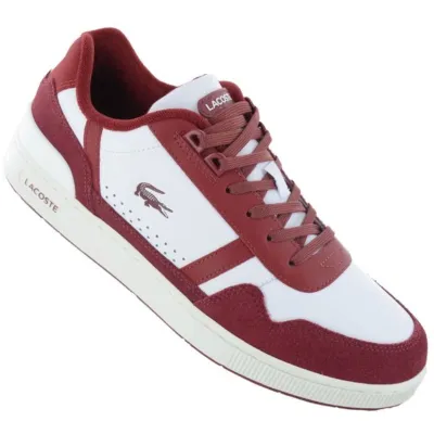 Lacoste T-clip 124 7 Sma Sneakers White / Red